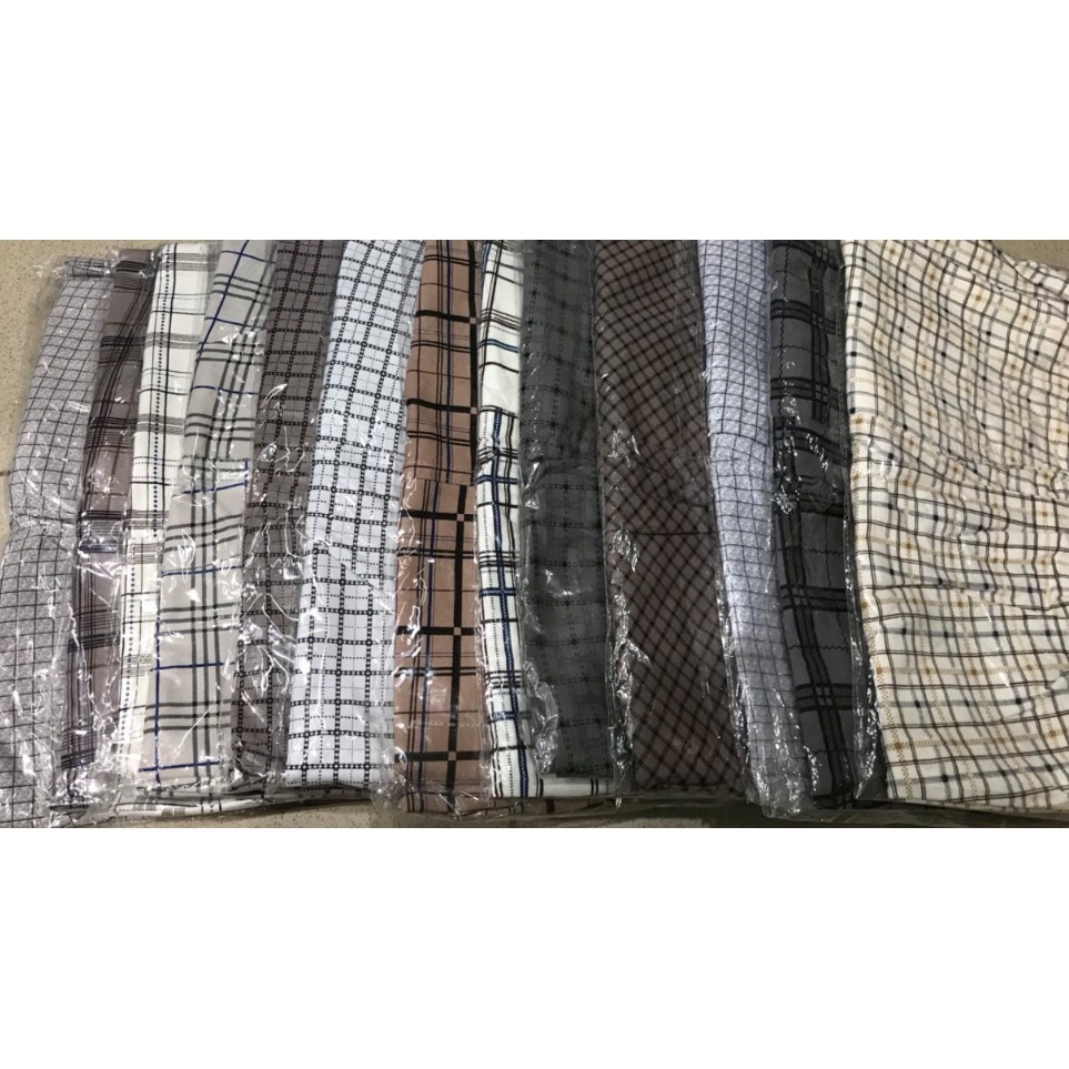 Quần Short Lửng Nam Caro Nhiều Màu