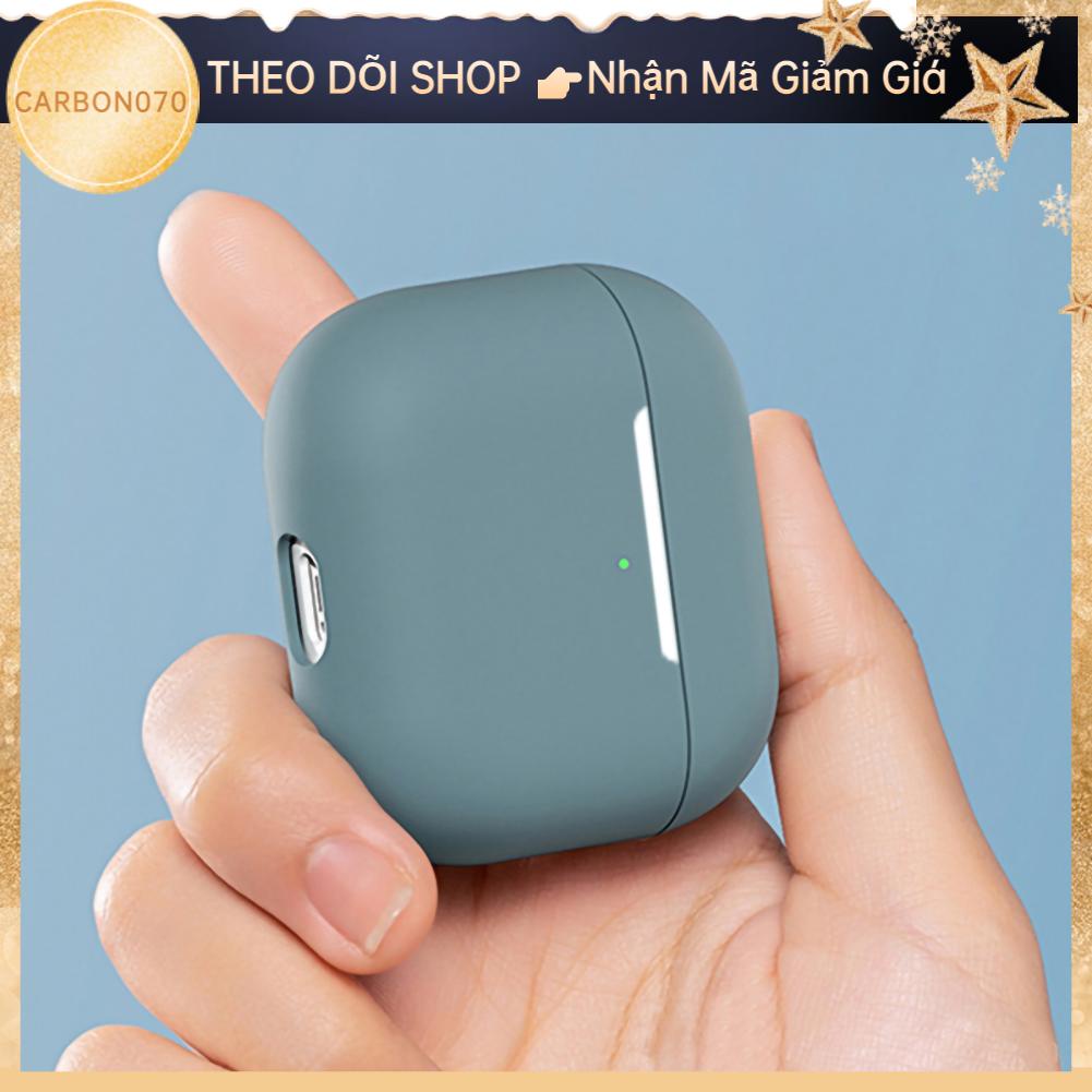 Carbon070 Hộp đựng tai nghe Bluetooth không dây Siêu mỏng Vỏ mềm tách Silicone lỏng cho Tai iOS 3