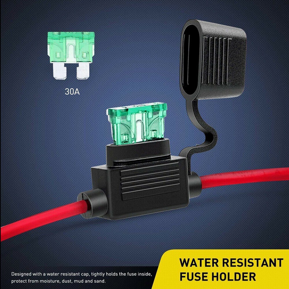 Bộ 5 set cầu chì 12 giá trị ATC/ATO 30A chuyên dụng cho xe hơi