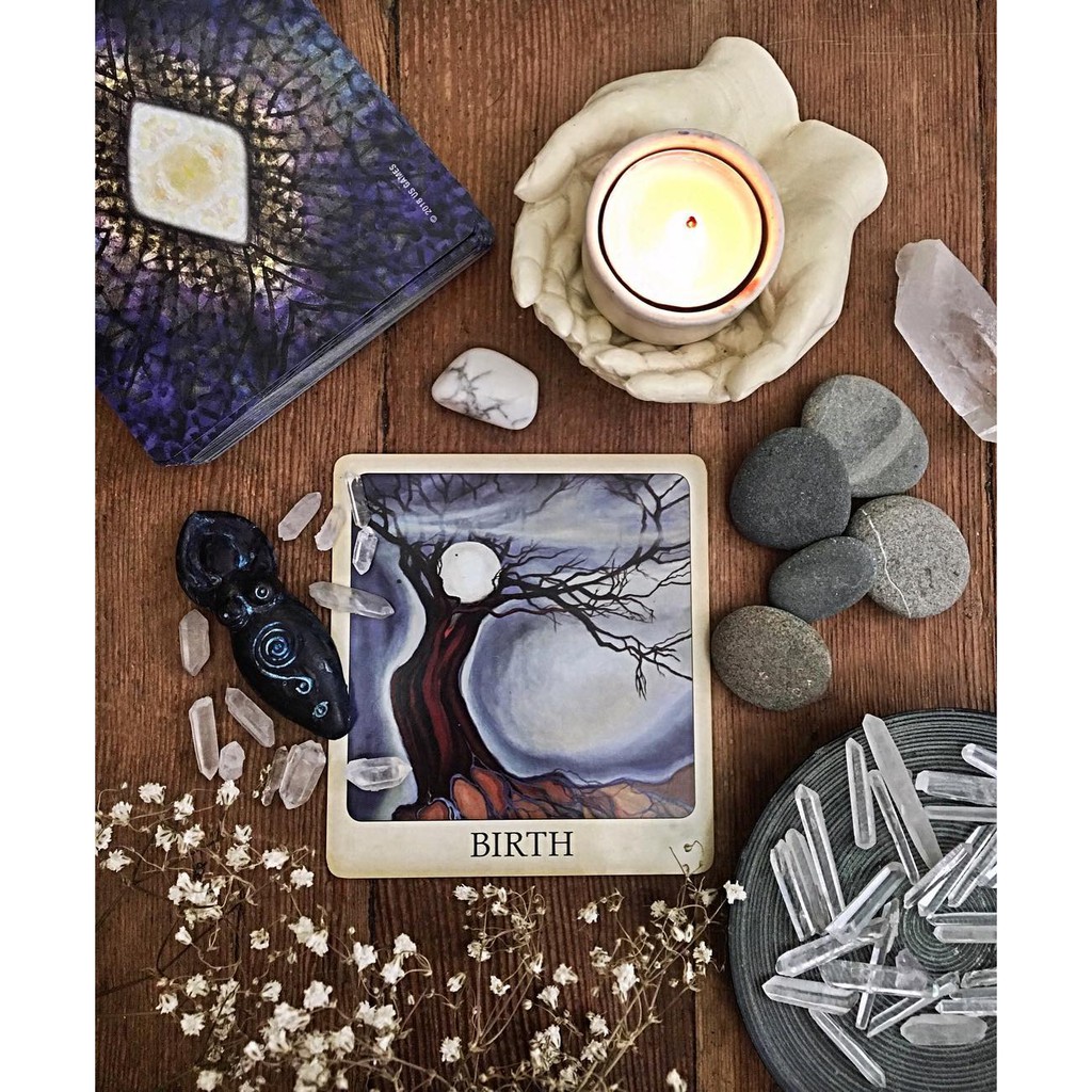 Bộ Bài Messages From The Light Meditation Deck (Mystic House Tarot Shop) - Bài Gốc Authentic Chính Hãng 100%