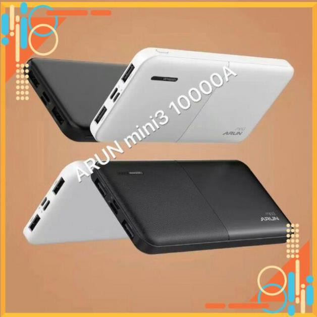 Sạc dự phòng Arun 10.000 mAh/ mini 3 ( mới)