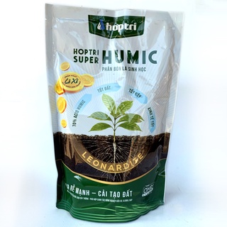 Phân bón lá sinh học Super Humic 250gram chứa 70% Acid Humic