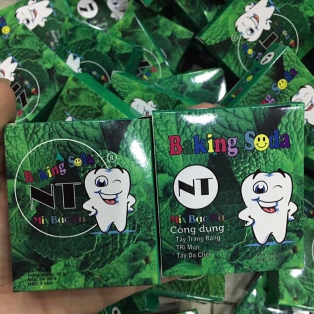 Baking soda Mix Bạc Hà NT