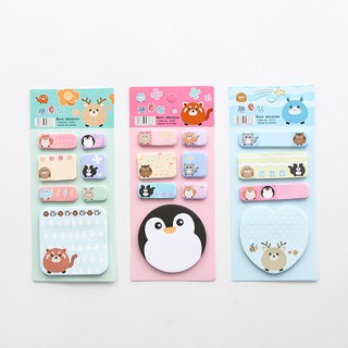 Note kute HOẠT HÌNH NGỘ NGHĨNH xinh xắn đánh dấu trang xinh xắn đồ dùng học tập dễ thương