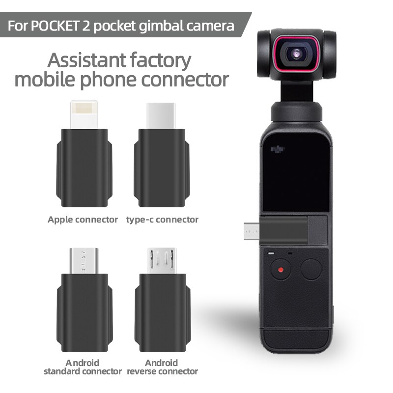 Bộ Chuyển Đổi Dữ Liệu Điện Thoại Android / IOS Cầm Tay Giao Diện Kết Nối Dữ Liệu DJI Osmo Pocket 2 Micro USB TYPE-C