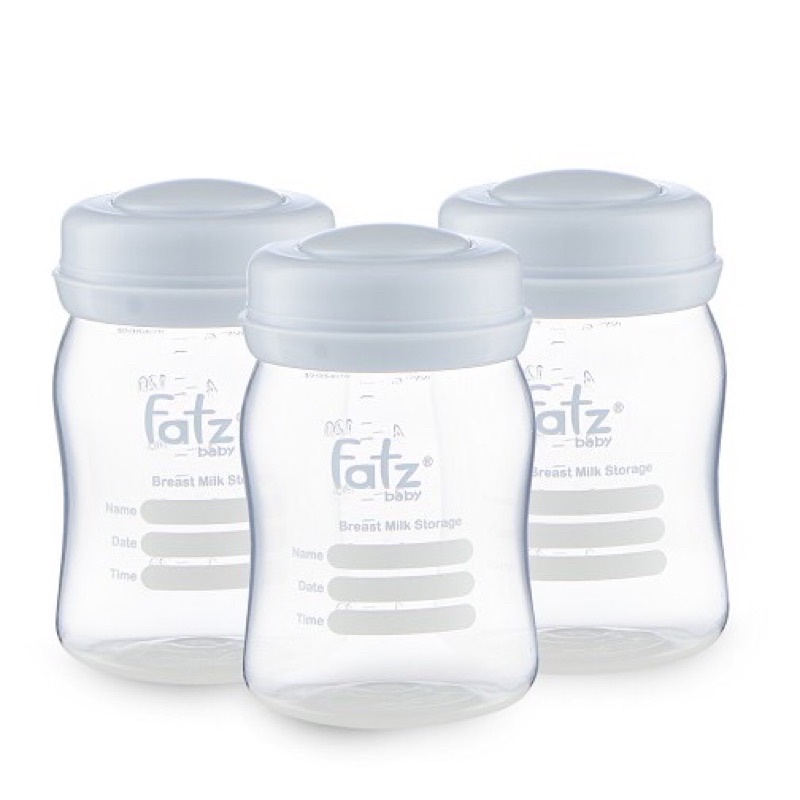 Set 3 Bình Trữ Sữa Fatz Baby 150ml