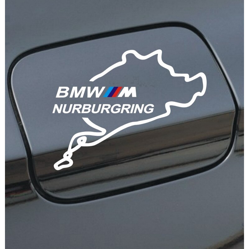 1 Sticker Dán Nắp Bình Xăng Xe Hơi Bmw M3 M5 M6 X1 X3 X5 E34 E39 E36 E60 E90 E46 F30