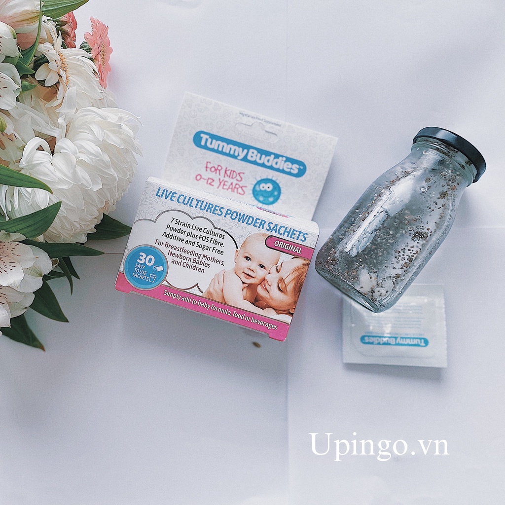 Men vi sinh Tummy Buddies Anh - 30 gói - đủ bill