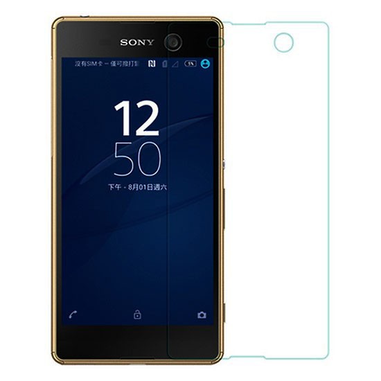 Kính cường lực Sony M5 kính trong suốt mài cạnh