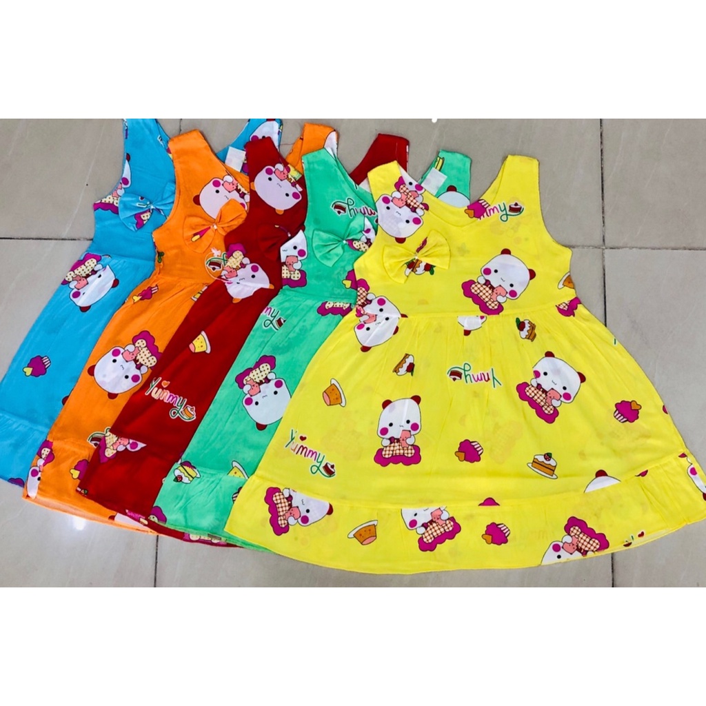 Đầm Tole Nhiều Mẫu Dễ Thương Bé Gái