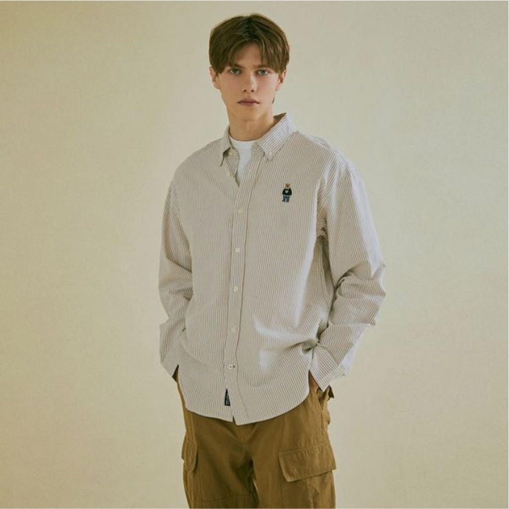 Áo sơ mi WHOAU WHYSC4812U mẫu mới kẻ sọc Steve