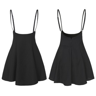 ZANZEA Váy yếm eo cao thời trang nữ