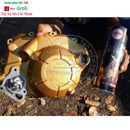 SƠN XỊT SAMURAI 8/123 MÀU VÀNG ÁNH KIM