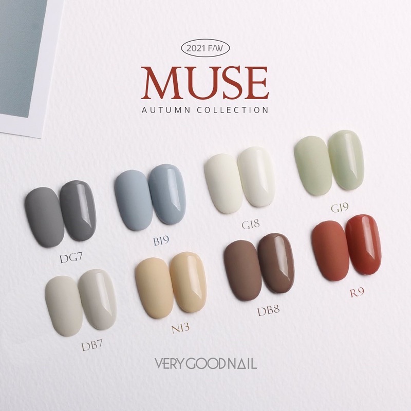 Sơn Very Good Nail chính hãng Hàn Quốc set Muse 2021
