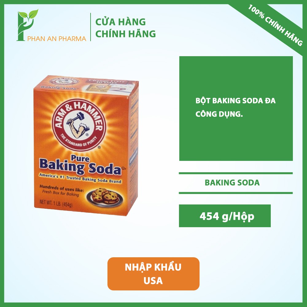 Bột Baking soda đa công dụng (Hộp 454g) - CN346