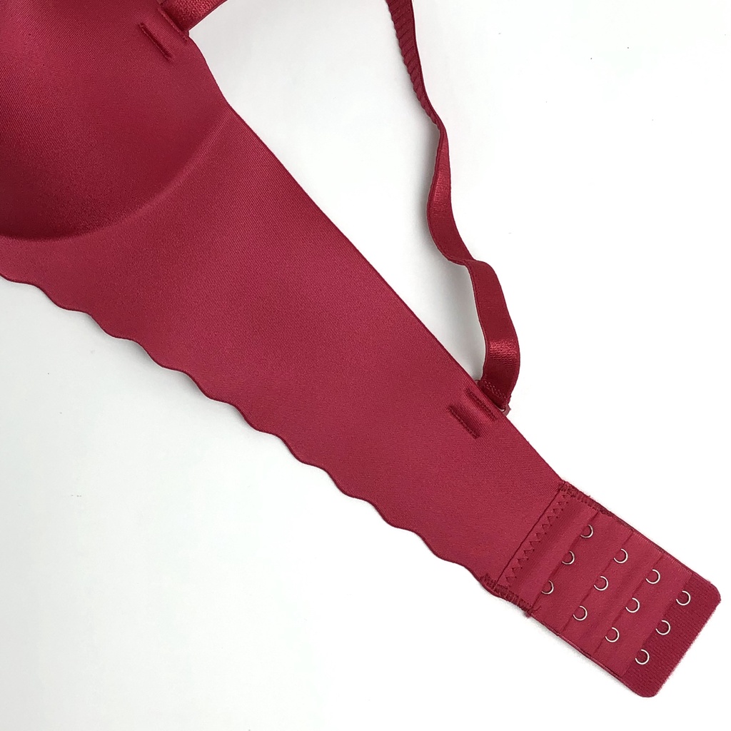 Áo Ngực Đúc Su Không Gọng Quả Ngang Nâng Ngực Đệm Bàn Tay Cao Cấp PINK STORE A2218