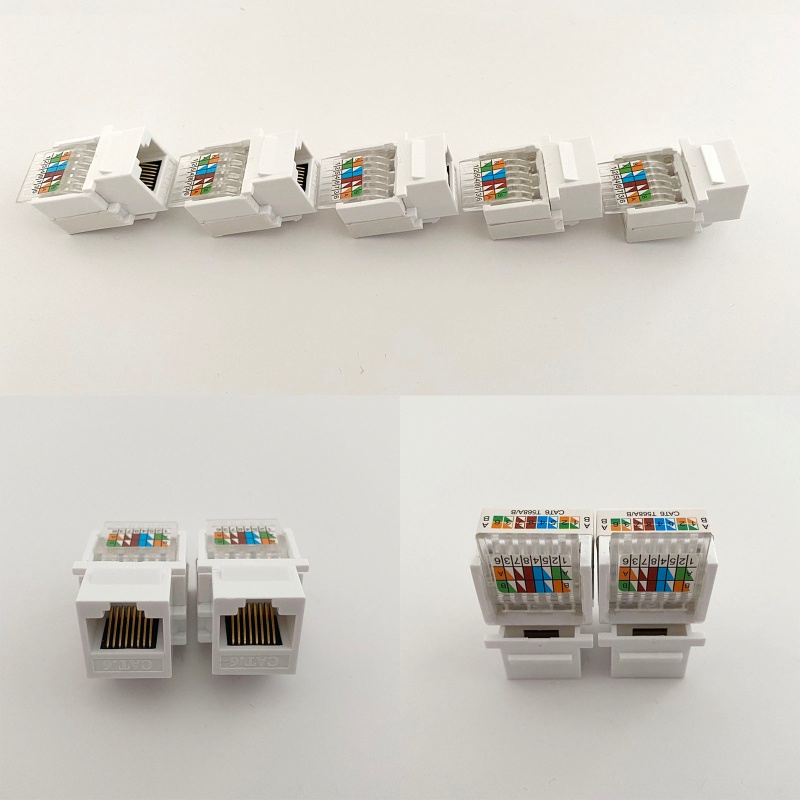 Đầu Nối Dây Cáp Mạng Ethernet CAT6 RJ45 Chuyên Dụng Chất Lượng Cao