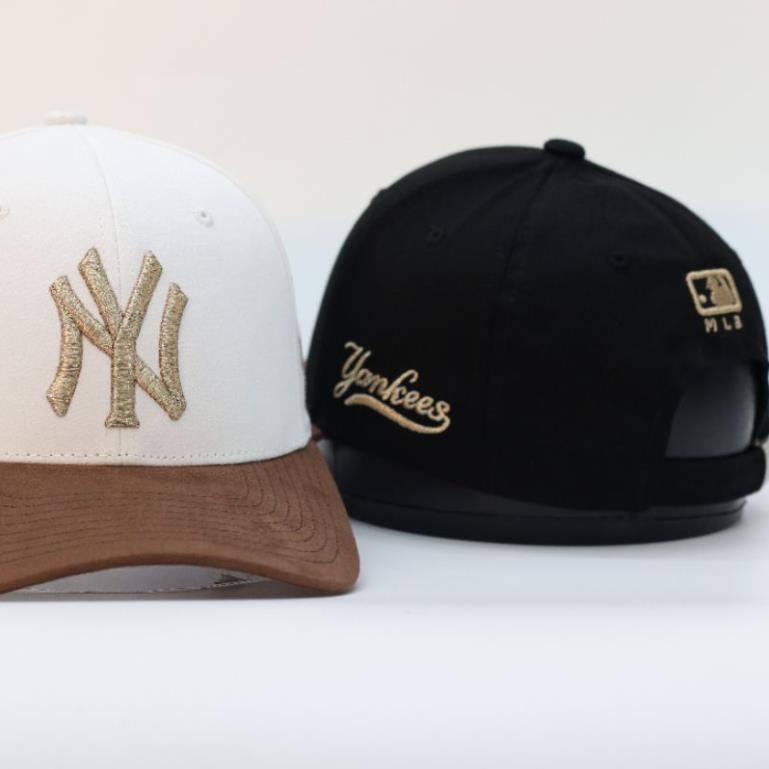 Mũ lưỡi trai MLB New York Yankee  chất liệu cotton cao cấp, freesize, phụ kiện Unisex, form đa dạng hợp thời trang