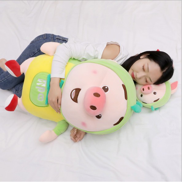 Gấu Bông Heo TikTok Cosplay Khủng Long Size 50cm - Diabrand