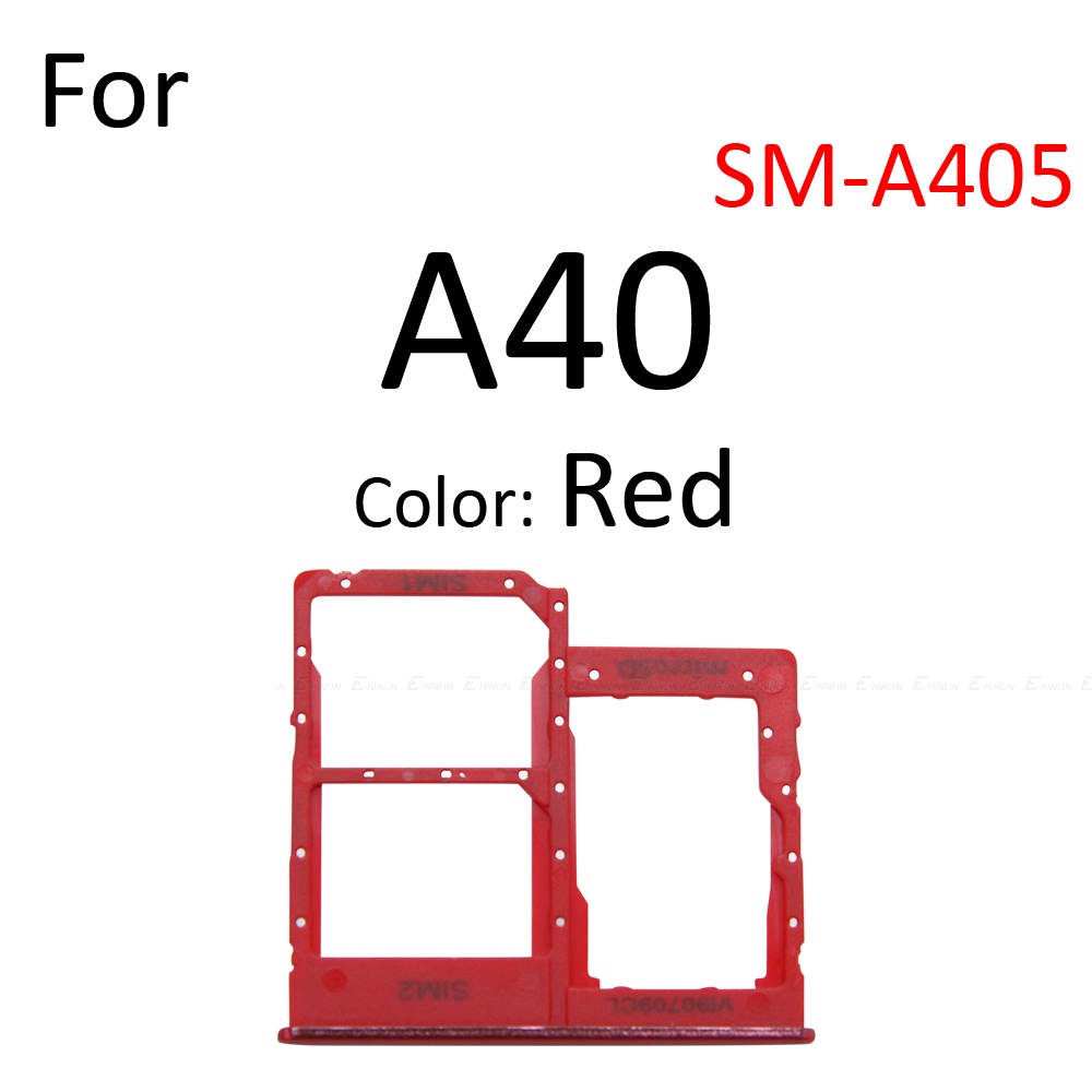 Khay Đựng Sim / Thẻ Nhớ Micro SD Cho Samsung Galaxy A80 A50 A40 A10 A805 A505 A405 A105