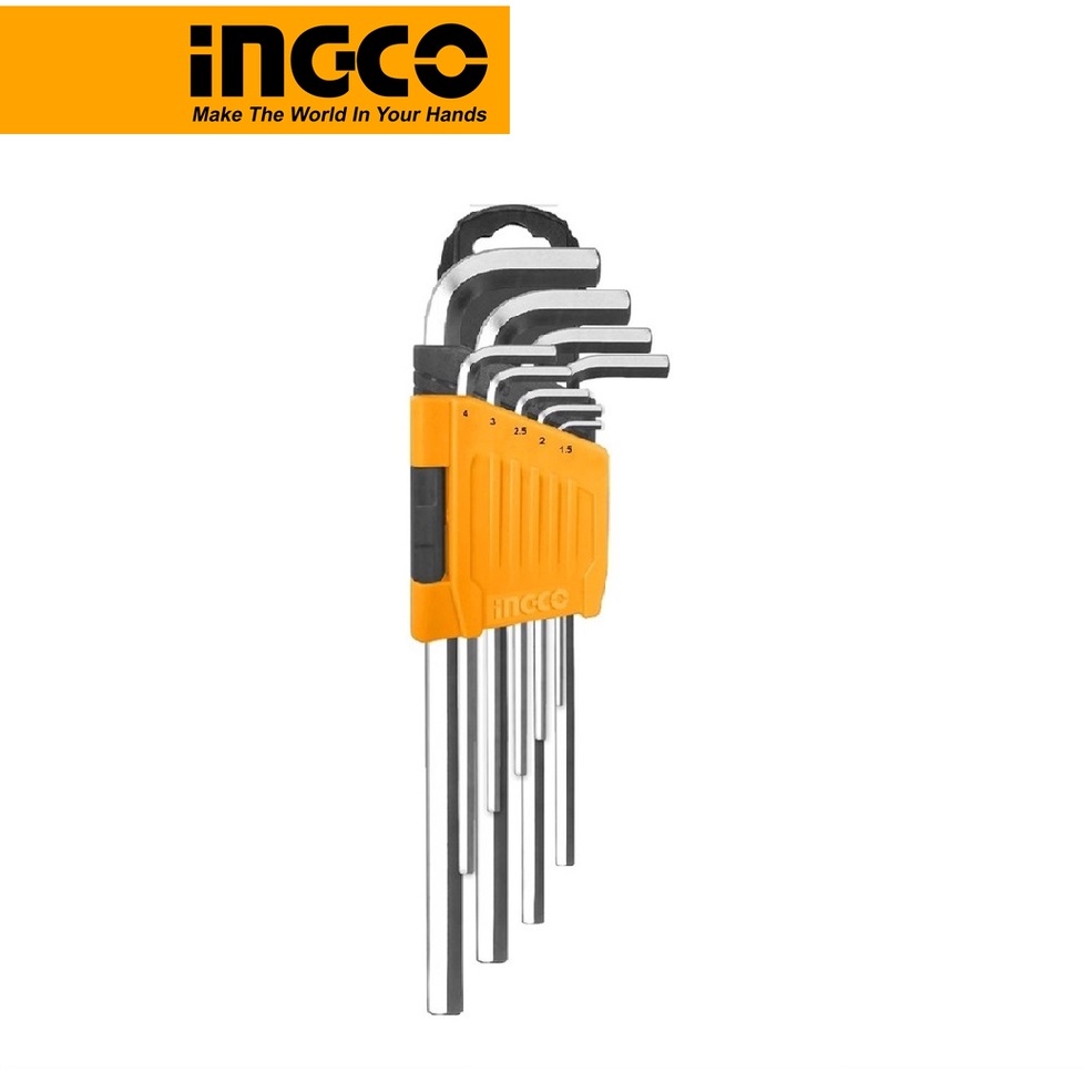 Bộ lục giác dài 9 cây INGCO HHK11091