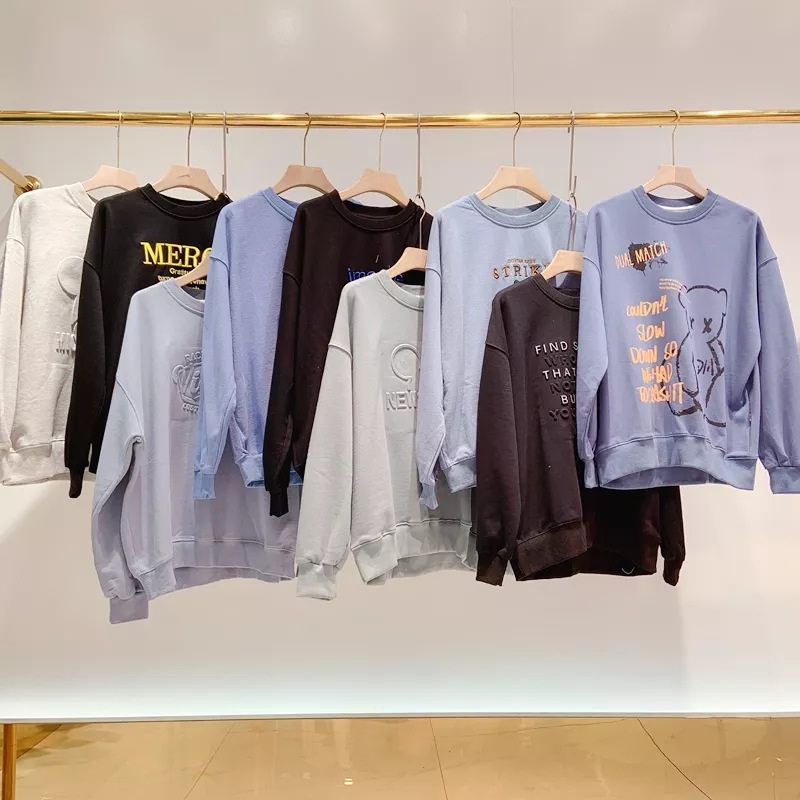 Áo Khoác Sweatshirt Thời Trang Xuân Thu Bán Sỉ Cung Cấp Tay Đầu Tiên Giảm Giá Aiyi