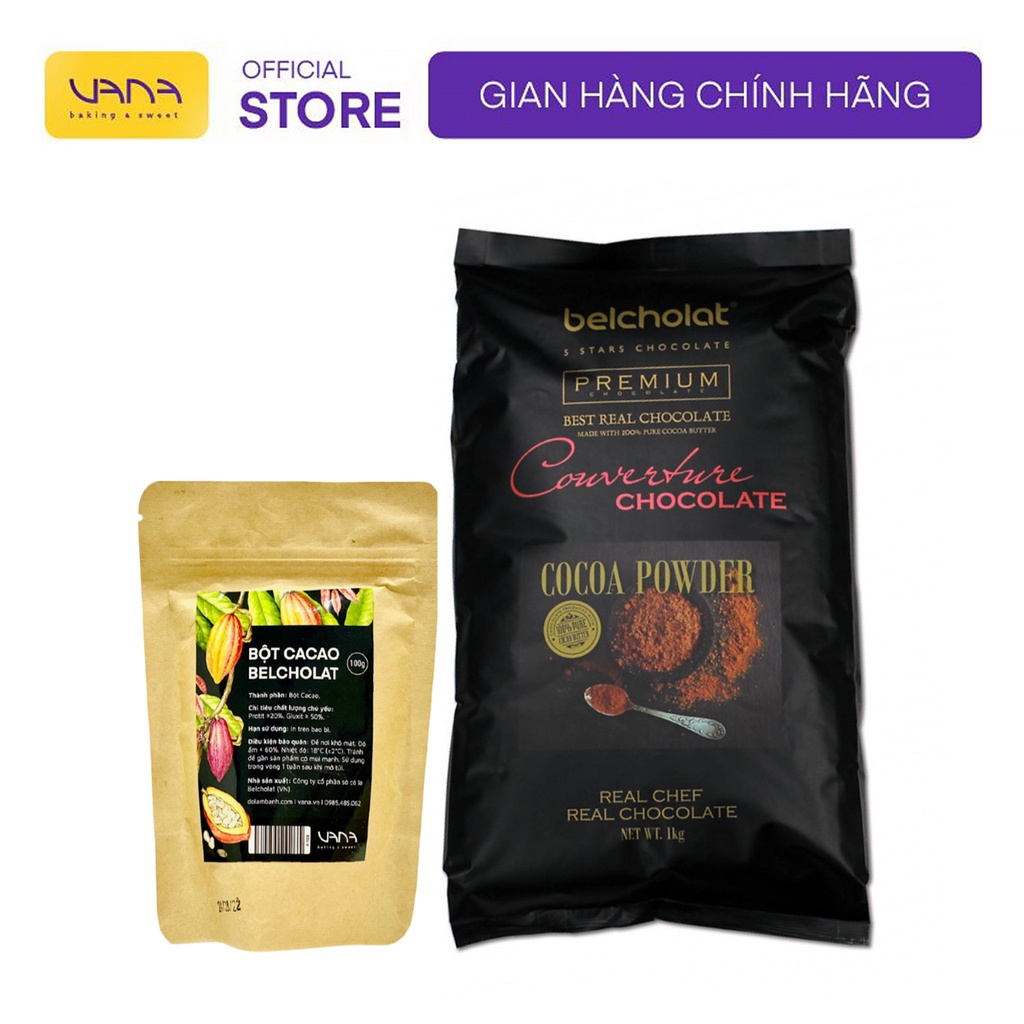 BỘT CACAO BELCHOLAT 100G