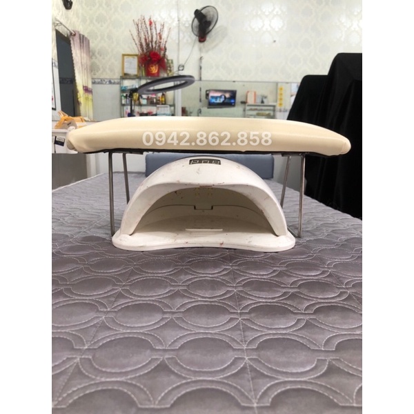 KỆ KÊ TAY, KỆ GÁC TAY LÀM MÓNG TIỆM NAIL SPA INOX304 CHỐNG GỈ SÉT