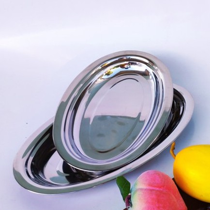 Dĩa bò né ,  hấp cá -  Hột Xoài Inox cao cấp không gỉ loại dày - thiết bị dụng cụ bếp