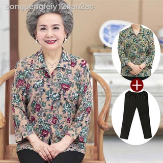 Áo bà ba mùa hè☂✉☃Áo bà ba mùa xuân, cho phụ nữ trung niên và cao tuổi / người già