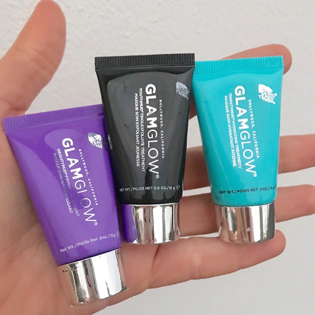 Tuýp mặt nạ mini GLAMGLOW màu tím 15ml