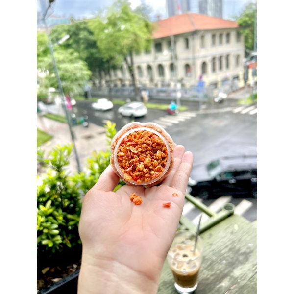 Hủ 100gr muối tép nguyên con Cay xé họng dùng thử