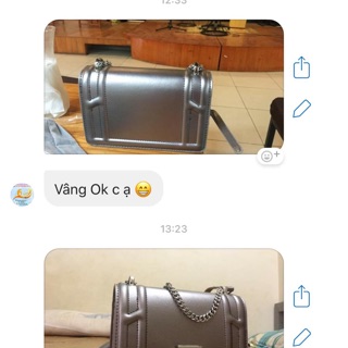 Túi chữ P size 21 ( có quai và k quai - ảnh thật fb )