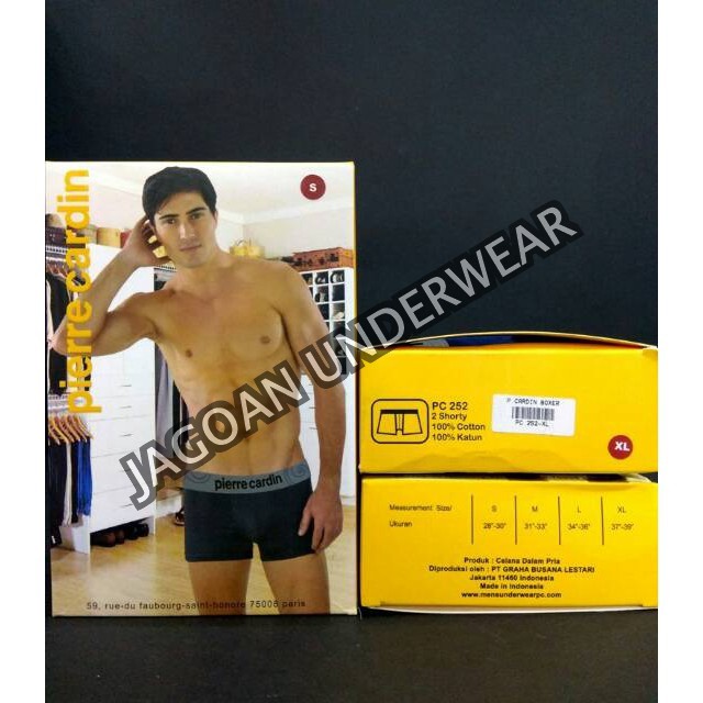 PIERRE CARDIN Quần Lót Boxer Cardin 252 Pierre 2 Trong Cửa Hàng