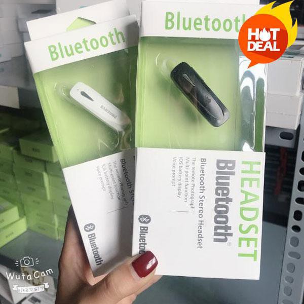 Tai Nghe Bluetooth , Hàng Chất Lượng V4.0  Dùng Tốt Máy Androi và Iphone,Tai Nghe samsung - Bảo Hành 1 Năm - Happy Shop