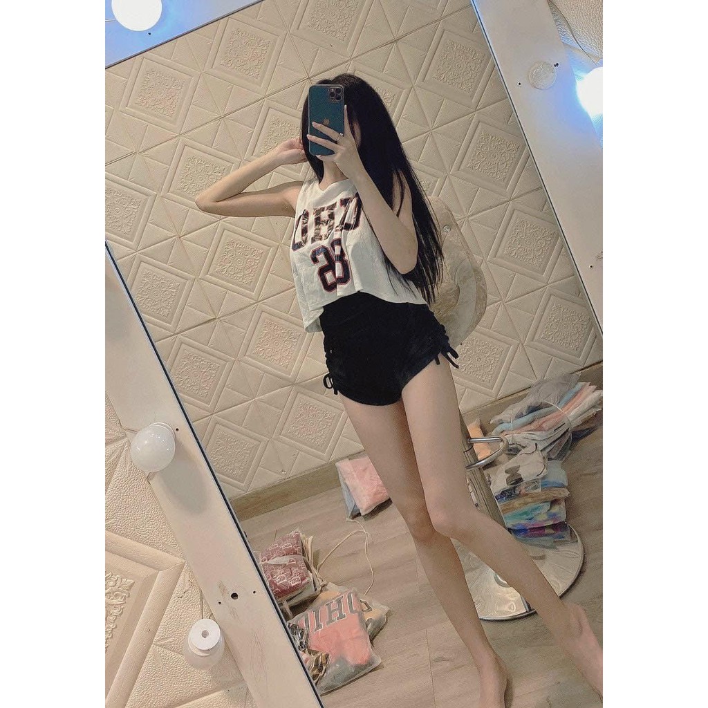 set xinh ohio năng động quần rút dây cá tính