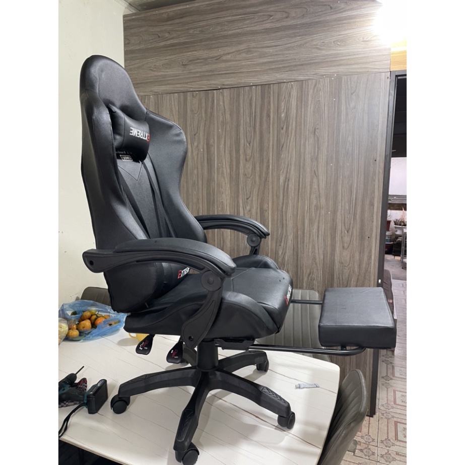 Ghế Gaming Zero S Gác Chân Chính Hãng Cao Cấp HA06 Ghế Game Thủ Nâng Hạ, Bọc Da Cao Cấp - Nội Thất hoài An