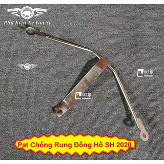 [Giá Hủy Diệt] - [INOX 304] - Pat Chống Rung Đồng Hồ Xe SH Việt Nam 2017 - 2024 (125cc, 150cc) [Sắt Sơn Đen]