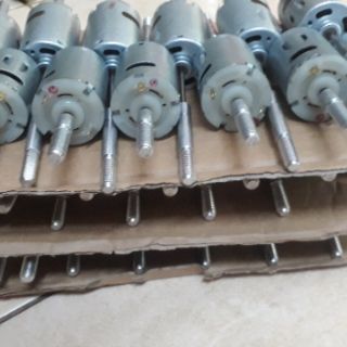Motor 12v lắp cốt quạt gió