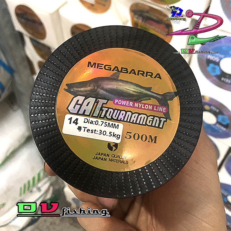 Dây Cước Câu Cá (MEKONG megabarra) 500m Chuyên Săn Hàng, làm thẻo, chùm nho.
