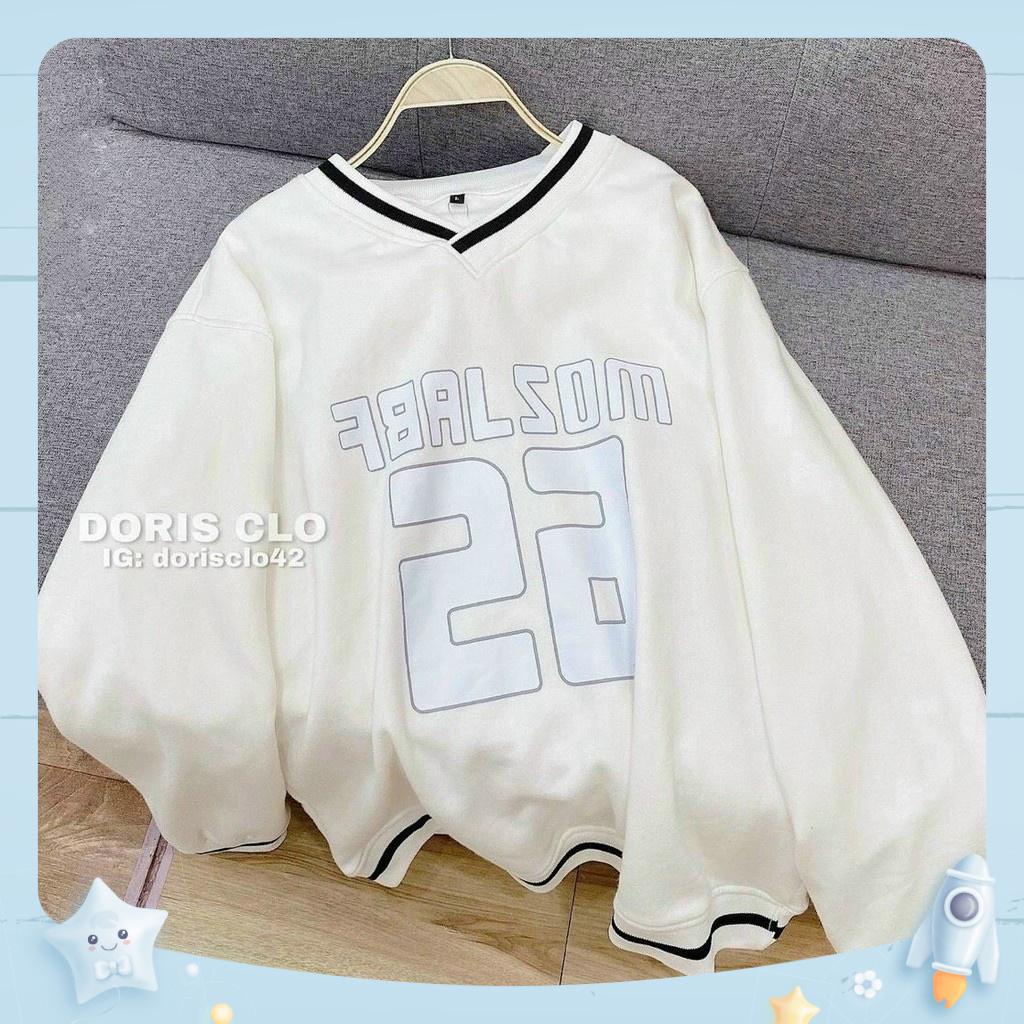 Áo Sweater tay phồng V số 26 Form Rộng 3.14Unisex 314onthetrending