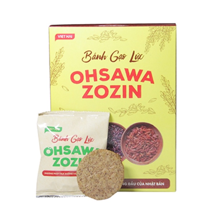 BÁNH GẠO LỨC OHSAWA ZOZIN 125G/ BÁNH GẠO LỨT