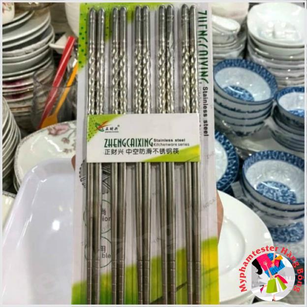 Đũa i nốc xoắn trống trơn i nốc 304 xịn 100% cao cấp