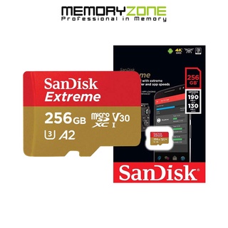 Thẻ Nhớ MicroSDXC SanDisk Extreme V30 A2 256GB 190MB s SDSQXAV-256G-GN6MN