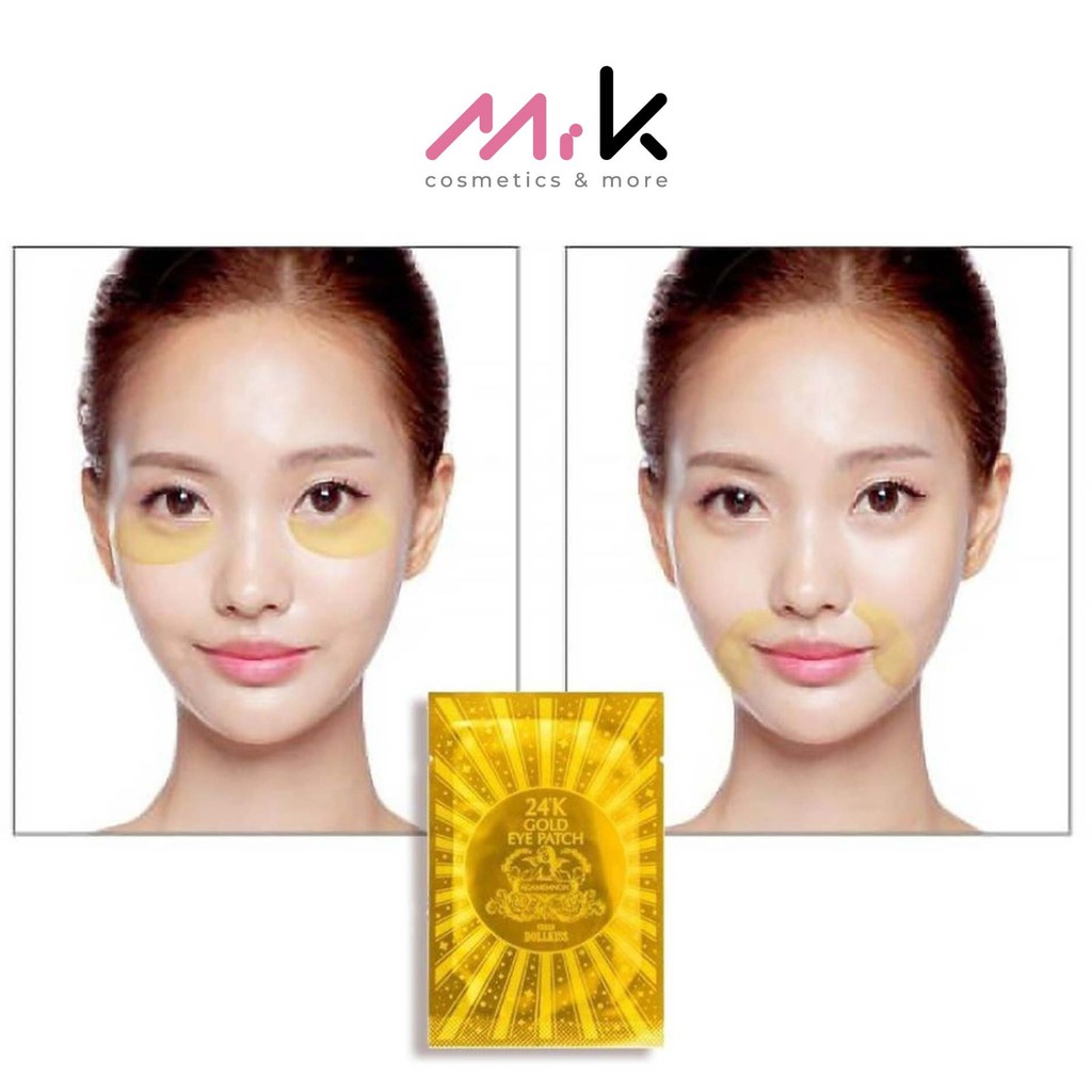 Mặt nạ mắt Urban Dollkiss Agamemnon 24K Gold Hydrogel Eye Patch giảm thâm vùng mắt. | BigBuy360 - bigbuy360.vn