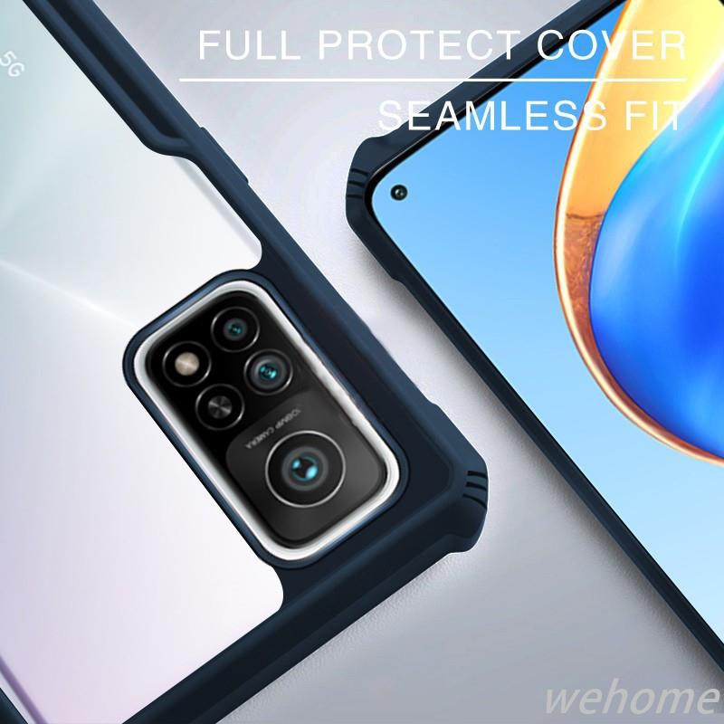 Ốp điện thoại trong suốt cho XIAOMI MI 11T PRO REDMI NOTE 10 PRO MI 11 LITE 10T PRO 5