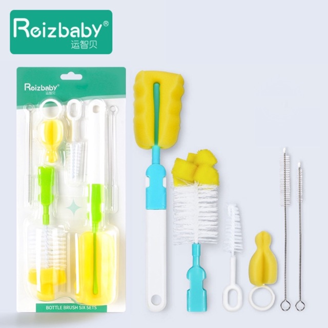 Set cọ rửa 6 món Reizbaby