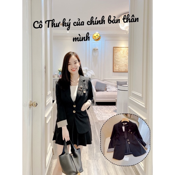áo vest thanh lịch kèm tag - ALISA