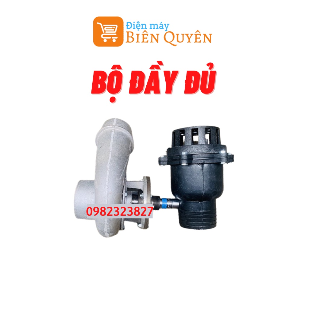 Bơm Nước Gắn Xe Máy Đầu Ra 76mm Lắp Ráp Dễ Dàng Hút Siêu Nhanh Tặng Chõ Bơm