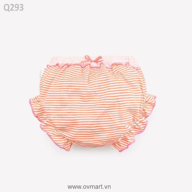 Quần chip cotton mềm mịn bo chun cho bé gái 9-21kg